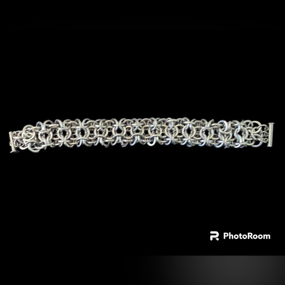 Stainless Steel Chain Maille bracelet - Picture 5 of 5